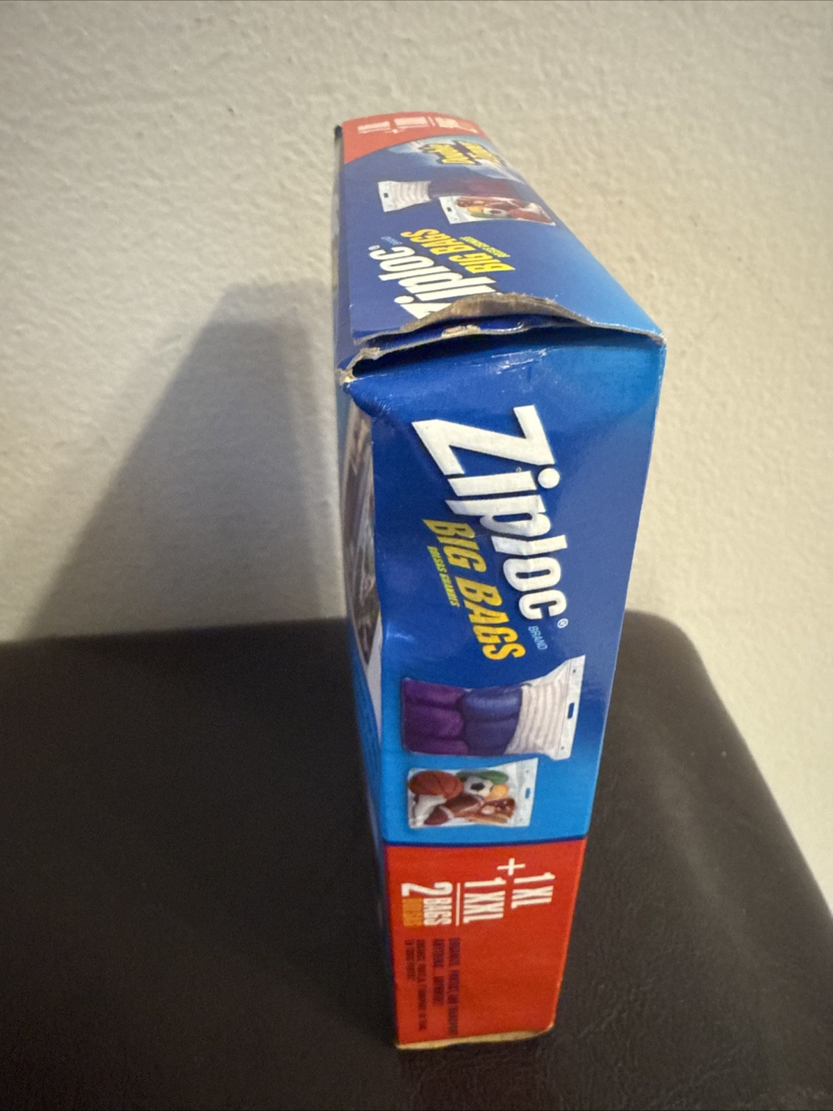 NEW Ziploc Big Bags XL & XXL 10 & 20 Gallon Size 2006 NOS Sealed Discontinued