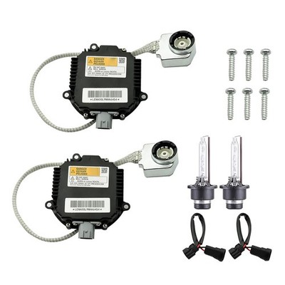 2pcs For Infiniti EX35 EX37 JX35 QX60 Xenon Ballast Igniter HID D2S Bulb Kit