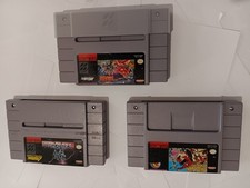 SNES Games Lot of 3 ~ Super Smash TV ~ Xardion ~ Spiderman X-Men ~ Tested Clnd