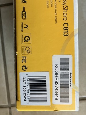 Kodak EasyShare C813 8.2MP Digital Camera - Silver for sale online