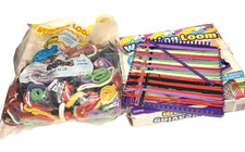 Weaving Craft Loom Cotton Weaving Loops For Pot Holders and Crafts Vintage READ