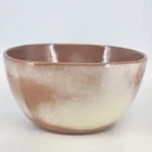 5N Plainsman Large Serving Salad Bowl Frankoma Pottery Brown Ada Clay 10.75" Vtg