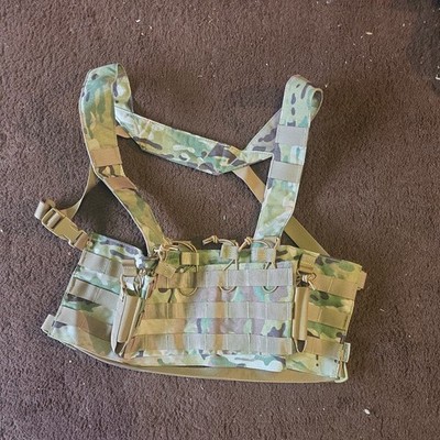 leichte MTP Chest Rig Harness Airsoft Weste.