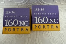 Kodak Portra 160NC 135 Color Negative Film 160 EXPIRED 6/2006 PRO FILM Lot Of 2