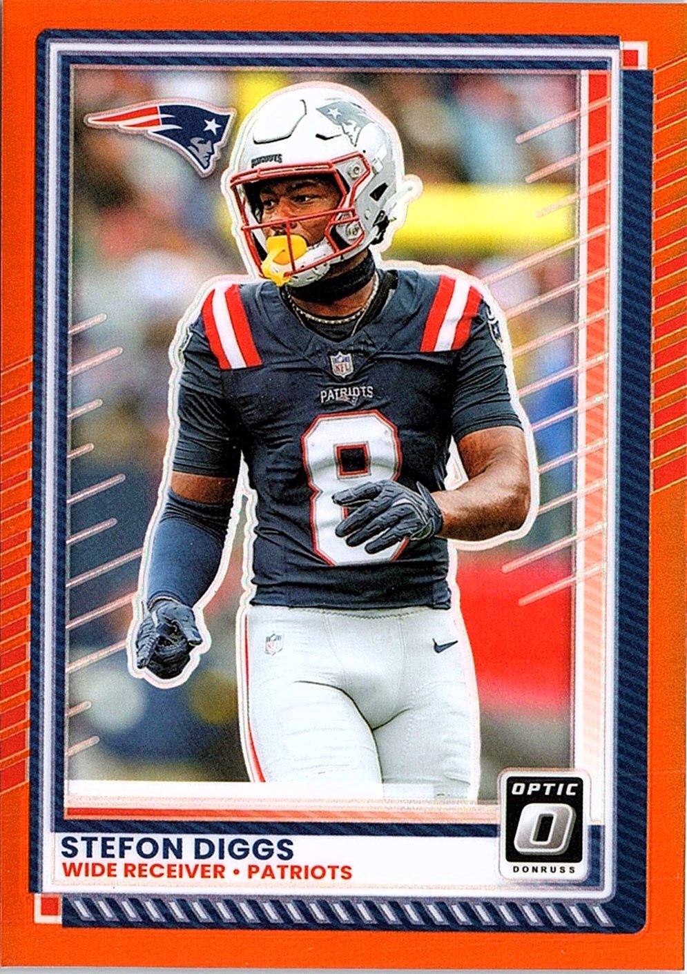 2025 Donruss Optic #161 Stefon Diggs Orange #/299