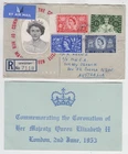 GREAT BRITAIN 1953 CORONATION OF QEII COVER (CK304)