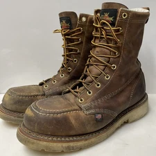 Thorogood 8" American Heritage MOC Steel Toe Boot [804-4378] MADE IN USA Sz 10 D