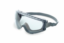 Honeywell Stealth Safety Goggles with Clear Uvextreme Anti-Fog Lens, Gray Bod...