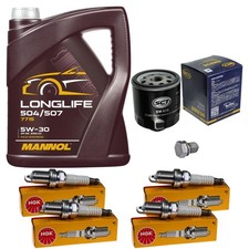 Produktbild - Inspektionspaket 5L Liqui Moly 5W-30 für VW Touran 1.4 TSI Golf VII Seat Arona