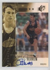 1999-00 SPx Rookie 2284/2500 Chris Herren #118 Auto 0s5s