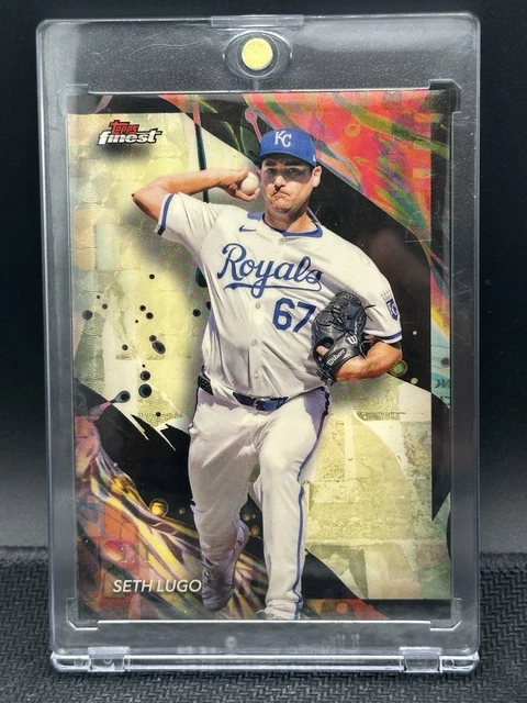 2025 Seth Lugo 1/1 Topps Finest Superfractor #156 Kansas City Royals