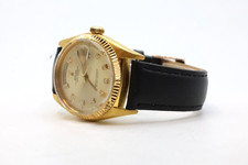 1967 Vintage Rolex Day-Date 1803 Men's 36mm 18k Yellow Gold With Box WI592 2