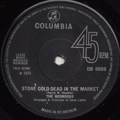 The Bedrocks - Stone Cold Dead In The Market (7'', Sol)