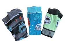 The Nightmare Before Christmas 3 Pair Men s 8-12 Casual Crew Socks