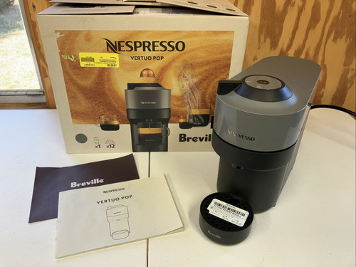 Breville Nespresso Vertuo Pop Tested and Works - Grey