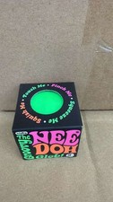 Needoh Nee Doh Teenie - Sensory Squeeze Toy - Mini Groovy Glob - Green