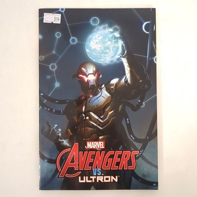 Marvel Avengers Vs Ultron Artificial Intelligence Graphic Novel Book 2015