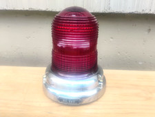 Vtg The Griffin Lamp Company Red Strobe Emergency Beacon Light Glass Globe 360 Vtg The Griffin Lamp Company Red Strobe Emergency Beacon Light Glass Globe 360
