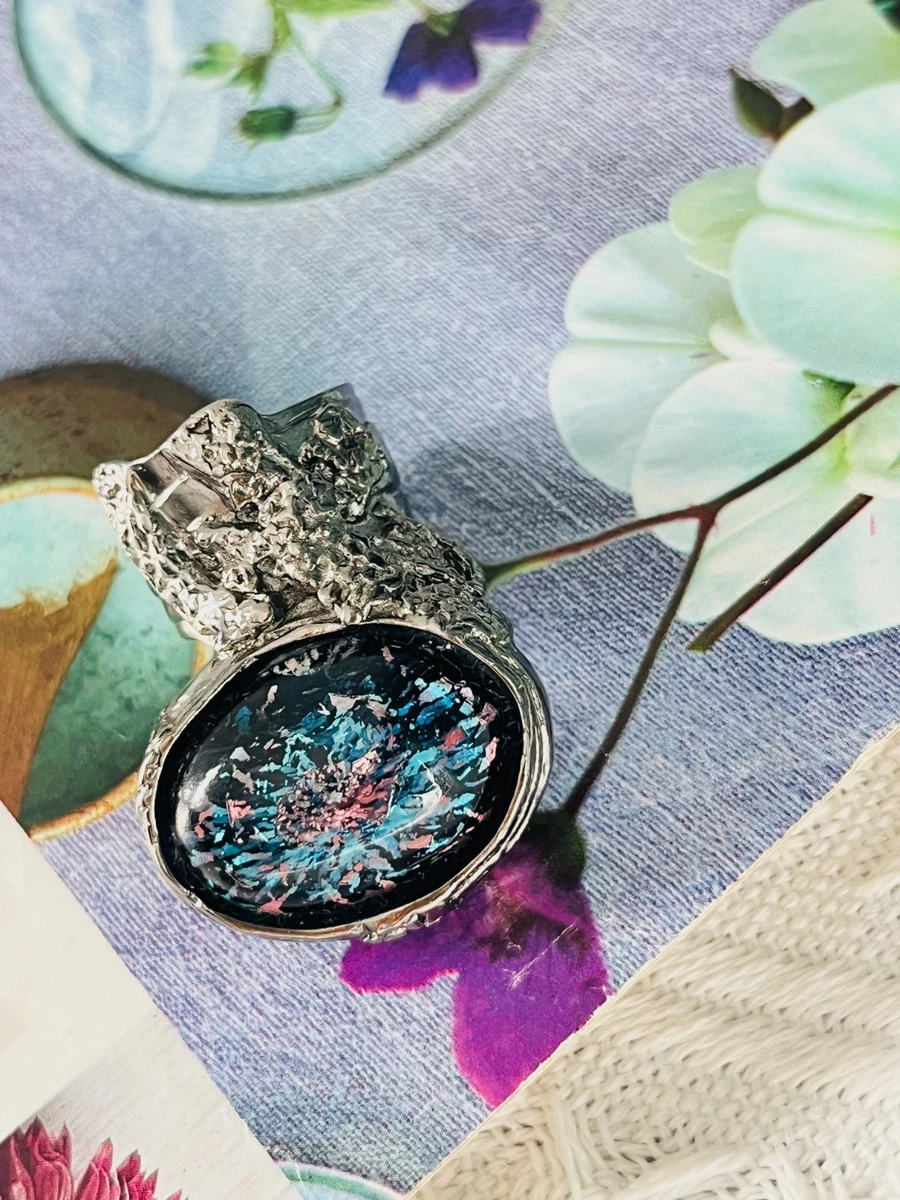 超希少✨イヴサンローラン YSL アーティ リング カラーストーン シルバー 公式 ストアファッション - 超希少✨イヴサンローラン YSL アーティ