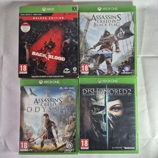 Tested & Working Xbox One Game Bundle 4 Games Assassin’s Creed + Back4Blood