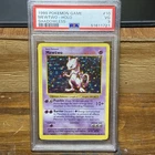 1999 Pokemon Shadowless Mewtwo Holo #10 PSA 3 Base Set🔥