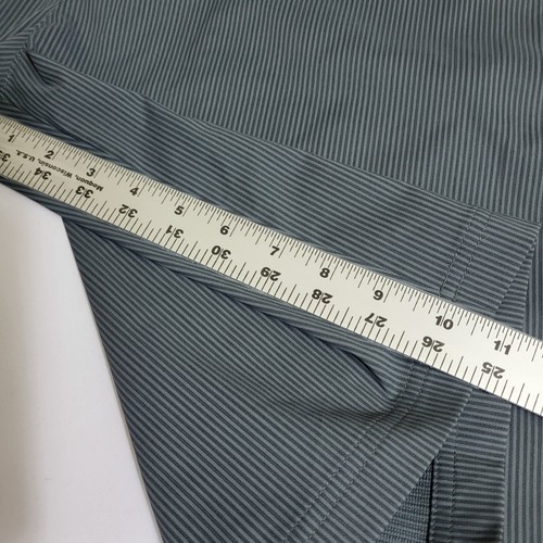 Nike Golf Mens Dark Gray Striped Flat Front Tour Performance Shorts Size 36 - Picture 12 of 12