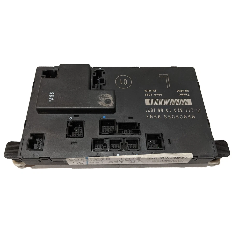 Módulo de control de puerta del conductor delantero izquierdo OEM Mercedes-Benz E320 E500 E55 AMG 03-06 Foto 2 de 3