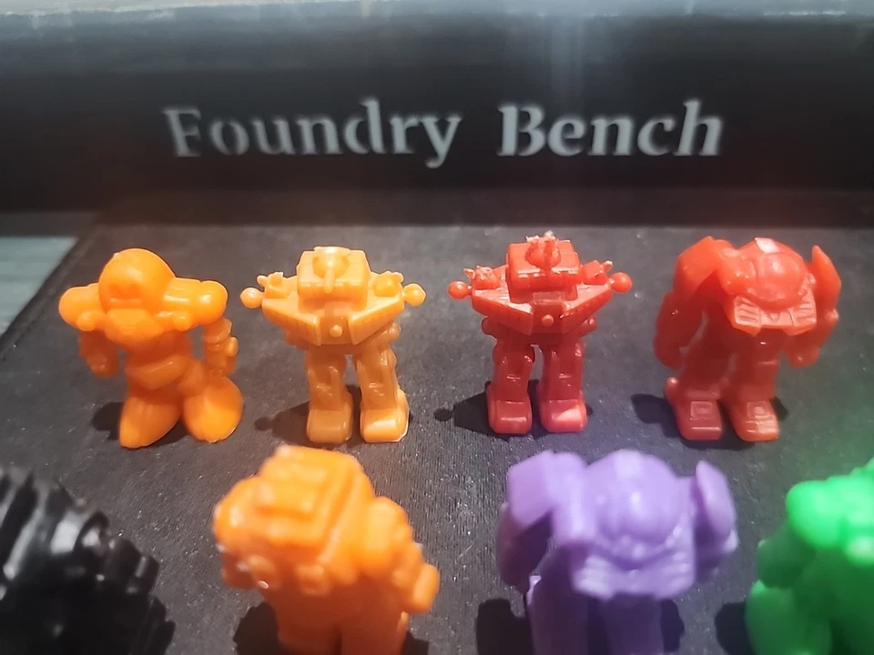 Vintage 1980s Gundam Hard Plastic Robots Rare Lot of 9 Hard To Find - Image 2 of 4