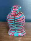 Cat Hand Painted Talavera Hecho En Mexico Pottery Damage Free Preowned — photo 4