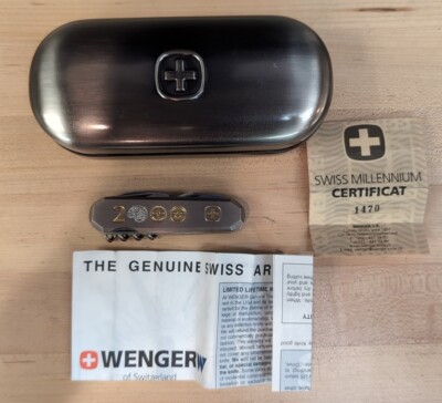 Wenger Millennium 2000 Swiss Army knife | eBay
