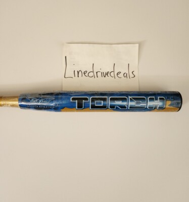Batte De Softball Monsta Torch M2 2025 - 25 Oz, Gold Foil, Manche 34" - ASA/USA