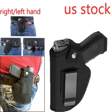 Ambidextrous Tactical IWB OWB Belt Gun Holster Concealed Carry with Metal Clip
