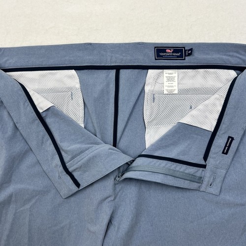 Vineyard Vines Performance Breaker Shorts blau Stretch Taschen Freizeit Golf 40 - Bild 2 von 11