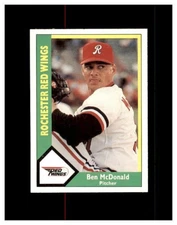 1990 Rochester Red Wings CMC #1 Ben McDonald