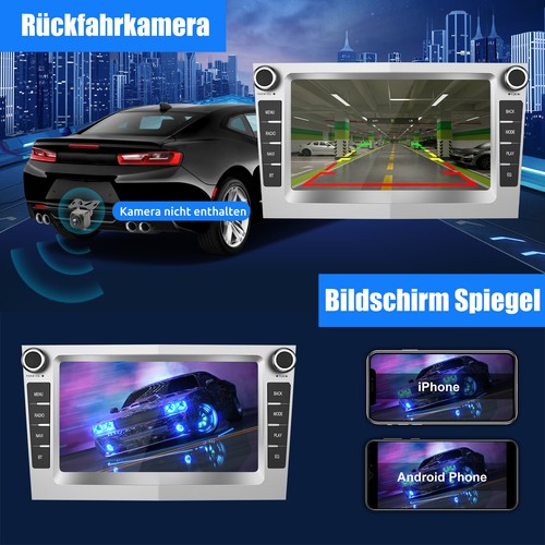 DAB+ Android Autoradio Apple CarPlay GPS Nav Für Opel Corsa C D Astra H Zafira B - Bild 11 von 15