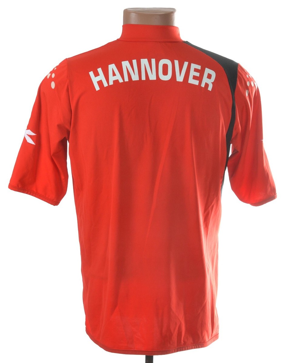 DIADORA - DIADORA ディアドラ HANNOVER ハノーファー 96 ユニフォーム サッカーウェア サイズM レッド DIADORA ディアドラ HANNOVER ハノーファー 96 ユニフォーム