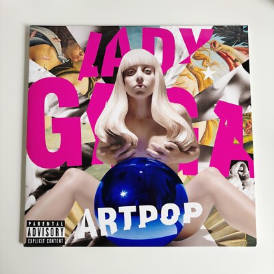 Lady Gaga ARTPOP Vinyl Opaque Blue Limited Urban Outfitters