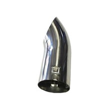 Stainless Steel Curved Car Styling Rear Exhaust Tail Pipe Tip Gift Idea 35mm-60m