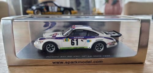 Spark s3427-PORSCHE 911 RS #61 TEAM SOLAMOR 10th LE MANS 1977 nmib - Bild 1 von 10