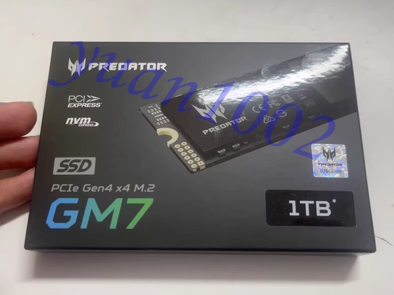 メモリー Predator GM7 1TB SSD M.2 PCIe 1PCS NEW Acer Predator GM7 1TB M.2 PCIe 4.0 SSD 7200MB/s
