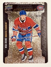 2019-20 UD Credentials Steel Wheels Gold 76/99 NICK SUZUKI Metal Card# SW-17