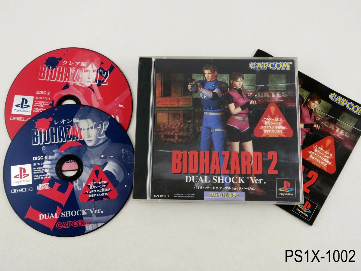 Sony PlayStation 1 Resident Evil 2: Dual Shock Video Games for