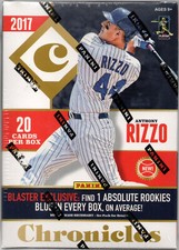 2017 Chronicles Baseball Cards Blaster Box - Aaron Judge Rookie Year?