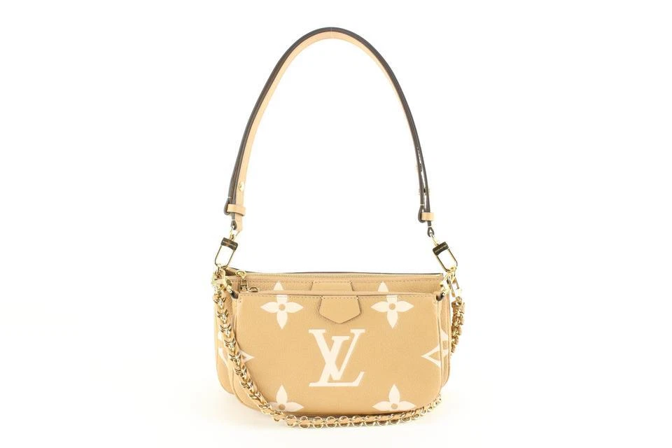 Louis Vuitton Multi Pochette Empreinte Leather Shoulder Bag