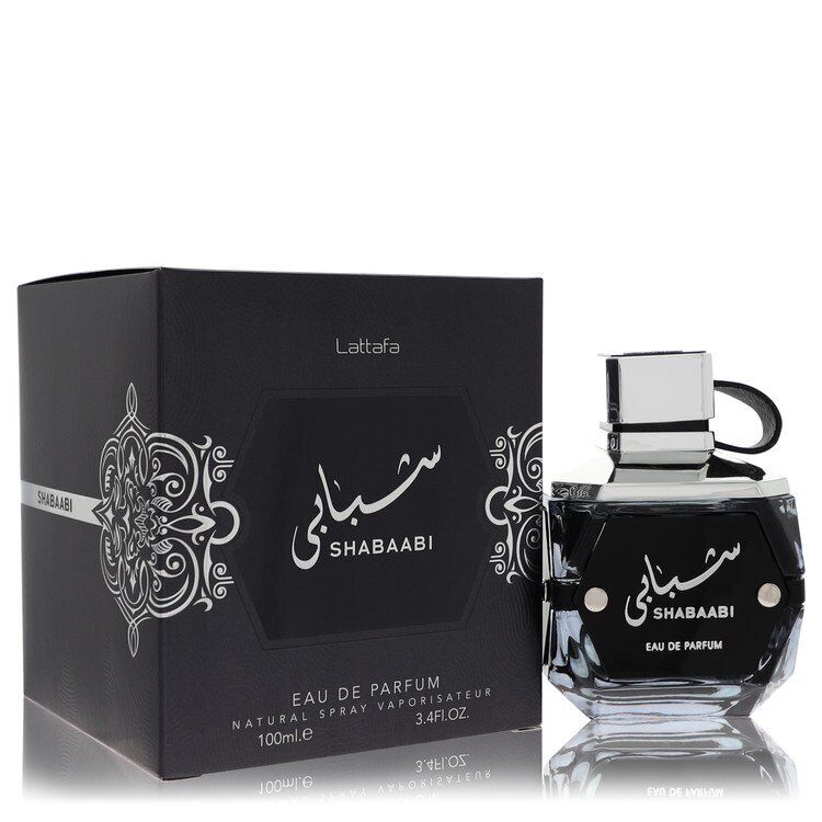 Lattafa Shabaabi Eau De Parfum Spray (Unisex) By Lattafa - 3.4 oz Lattafa Shabaabi Eau De Parfum Spray (Unisex) By Lattafa - 3.4 oz