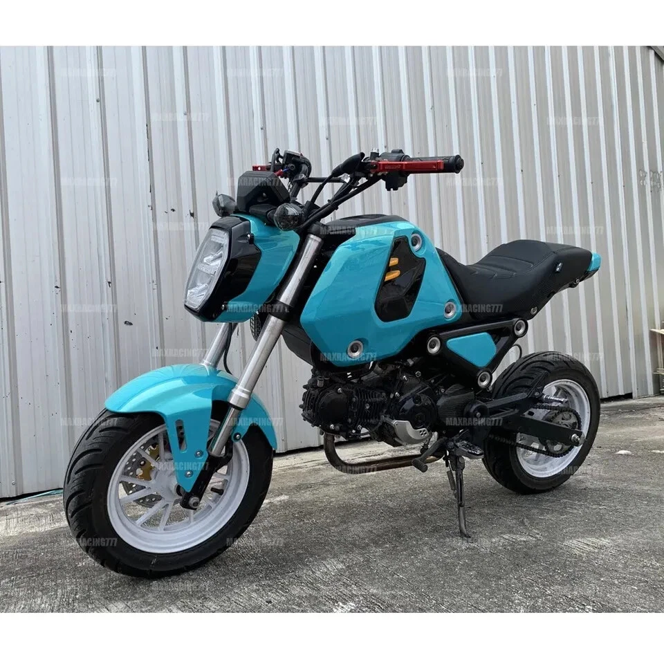 7PC BODY SKY BLUE PANELS FRAME BODY FIT FOR HONDA NEW GROM GROM 125 22-24 - Imagem 4 de 4