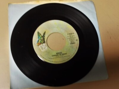 BREAD  LOST WITHOUT YOUR LOVE  45 RPM  7'' VINYL RECORD ELEKTRA 1976