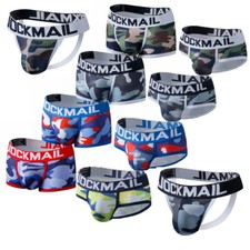 Sexy Men Underwear Boxer Briefs Shorts Camouflage Print Jockstrap Thong??Gstring