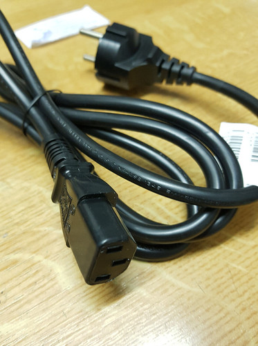 Stromkabel Kabel ca. 2,5m  für PC Computer Monitor Netzteil.. schwarz #15