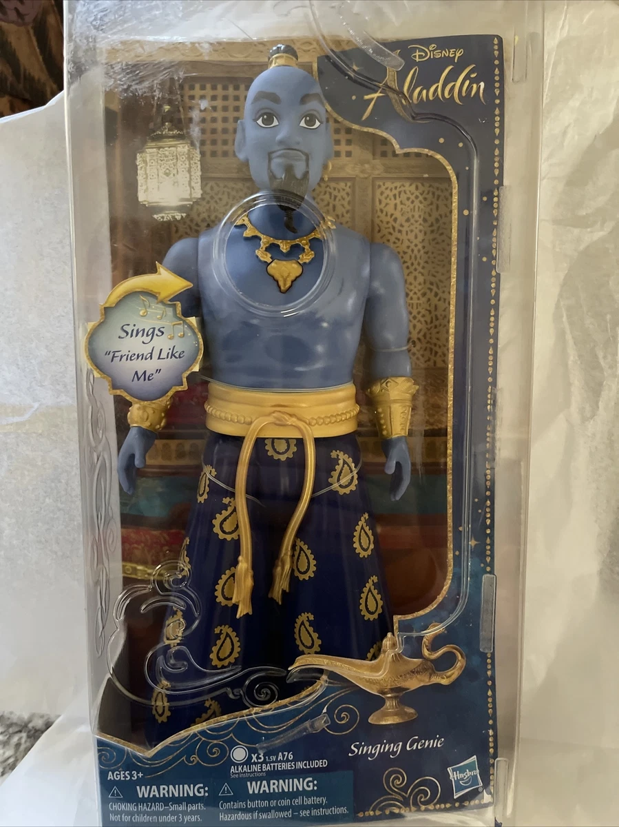 Disney Aladdin Singing Genie Doll Will Smith Hasbro brand new in